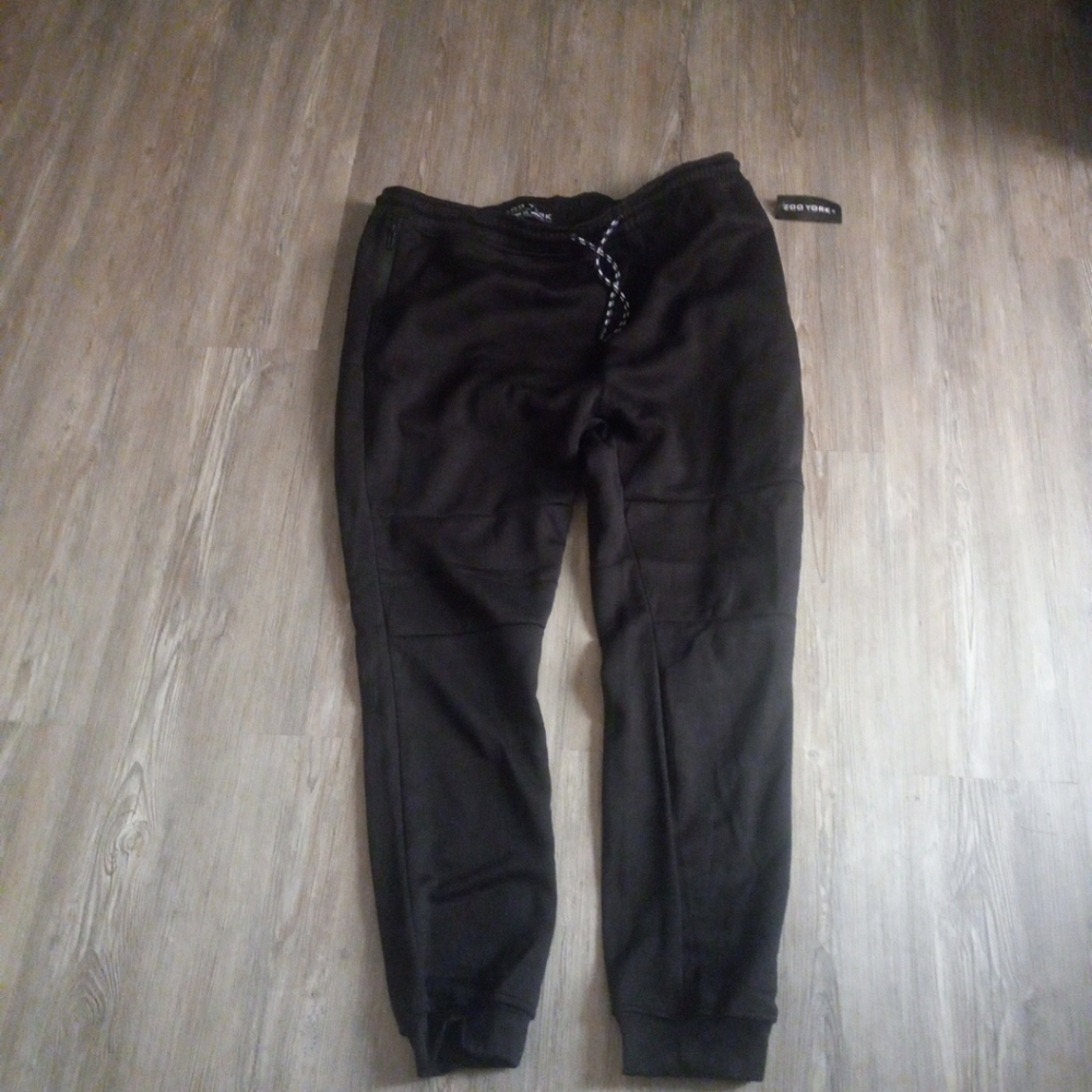 ZOO YORK Jogger Sweatpants Logo NWT Color Black 3XL